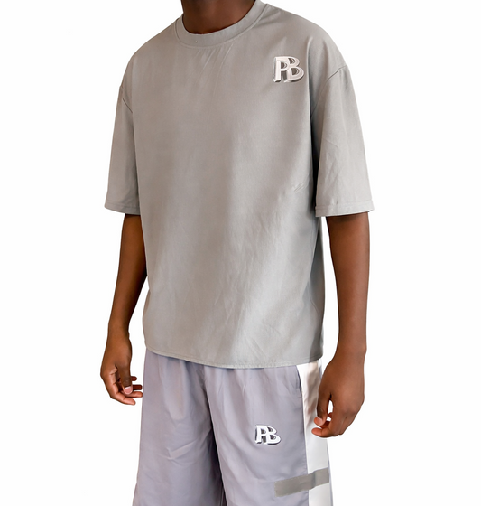PB β MERCH GREY SHIRT(PRE-ORDER-LIMITED DROP)