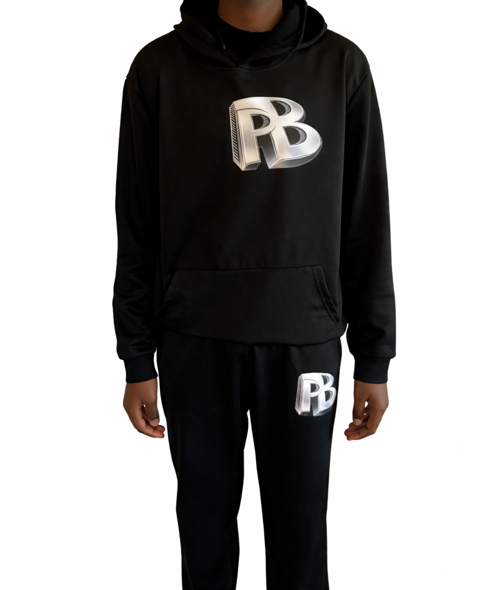 PB- MERCH JOGGING SET BLACK
