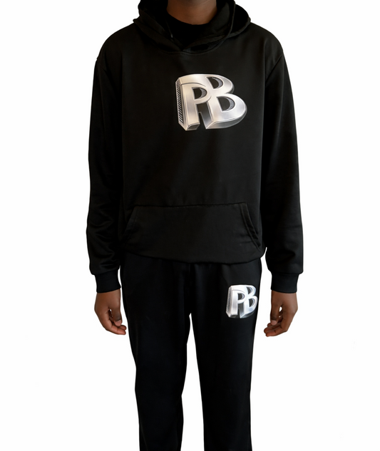 PB- MERCH JOGGING SET BLACK(PRE-ORDER-LIMITED DROP)