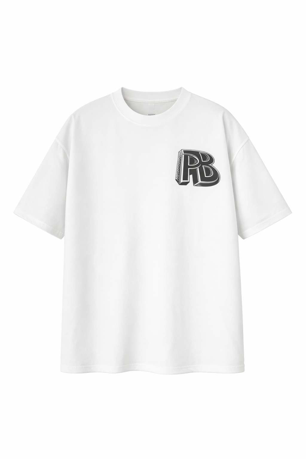 PB- MERCH WHITE SHIRT(PRE-ORDER-LIMITED DROP)