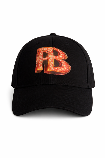 PB - MERCH CAP BLACK RED(PRE-ORDER-LIMITED DROP)