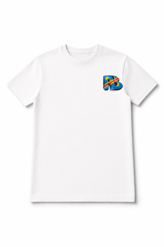 PB - MERCH WHITE CONGO SHIRT(PRE-ORDER-LIMITED DROP)