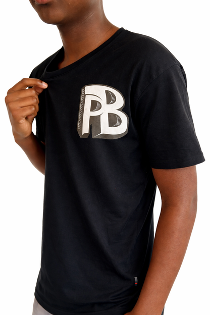 PB- MERCH BLACK SHIRT(PRE-ORDER-LIMITED DROP)