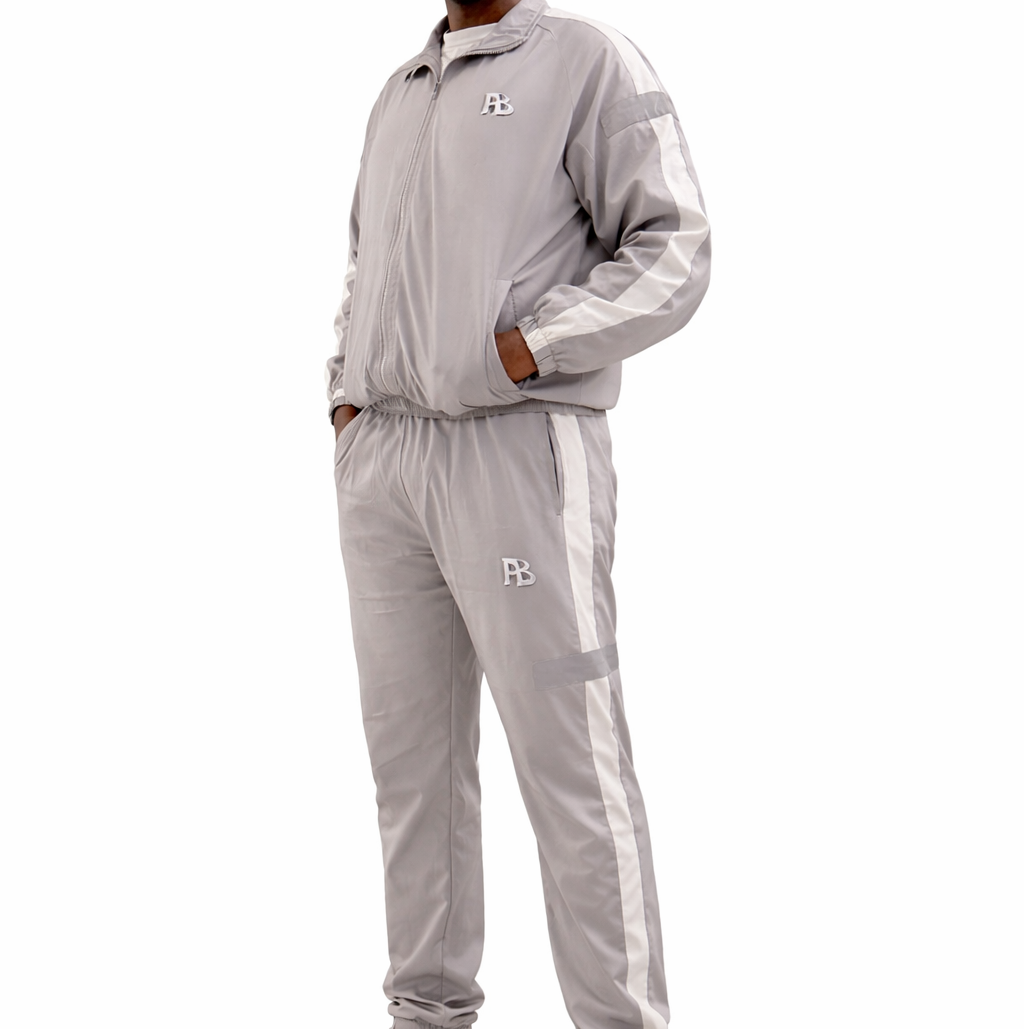 PB - MERCH TRACKSUIT GREY (PRE-ORDER- LIMITED DROP)