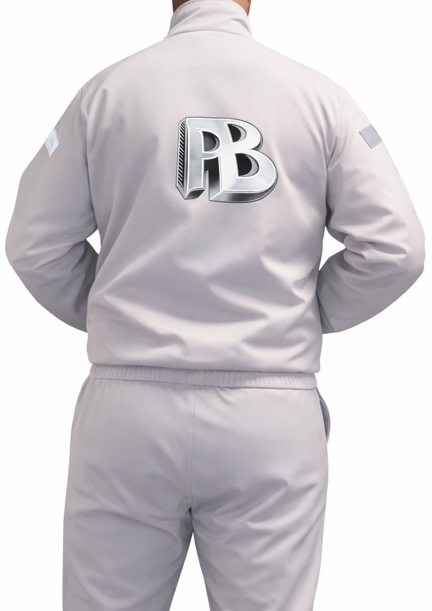 PB - MERCH TRACKSUIT GREY (PRE-ORDER- LIMITED DROP)