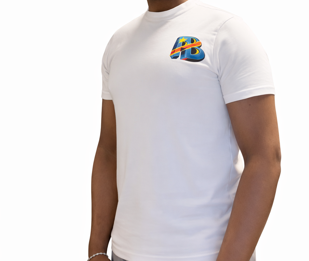 PB - MERCH WHITE CONGO SHIRT(PRE-ORDER-LIMITED DROP)
