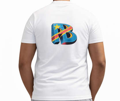 PB - MERCH WHITE CONGO SHIRT(PRE-ORDER-LIMITED DROP)